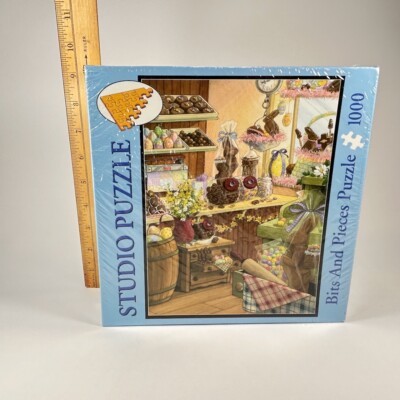Studio Puzzle Bits and Pieces EASTER CANDY 45916 Chocolate Bunny 1000 Pieces NEW