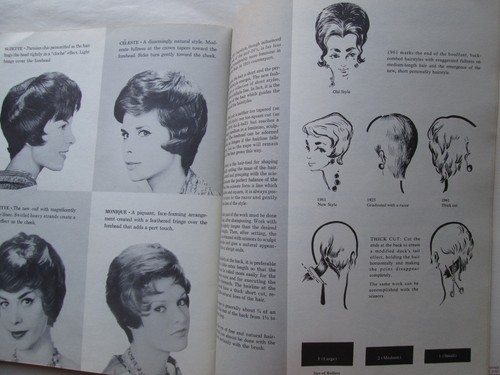 Coiffures de Paris 1961 ALBUM 30 Cosmair Inc. L'OREAL OF PARIS Hairstyles - Picture 7 of 9
