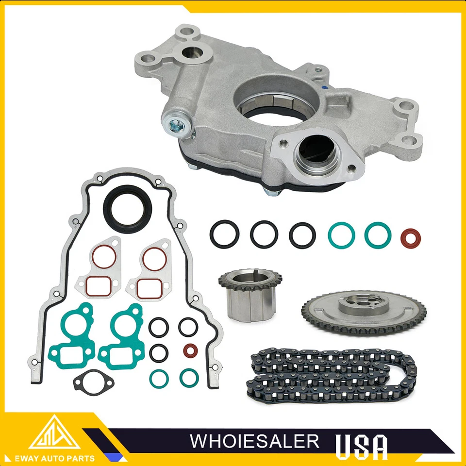 Junta de cadena de distribución de bomba de aceite nueva para Chevy GMC 4,8 L 5,3 L 6,0 L LS1 LS2 LS3 M295 Foto 2 de 4