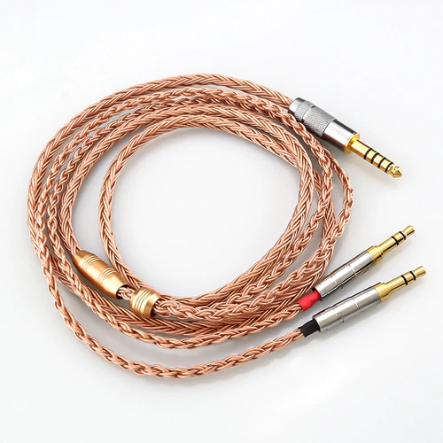 Hi-END 16 Cores Silver Plated Headphone Cable for Focal Clear ElexElegia Stellia - Picture 2 of 42