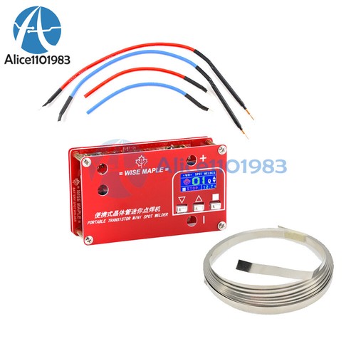 Portable Mini Spot Welder Machine 18650 Battery Various Welding Power Supply Set eBay