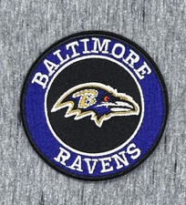 BALTIMORE RAVENS EMBROIDERED IRON ON PATCH 3