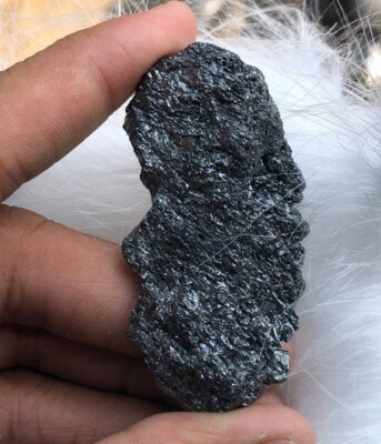 Black Moissanite Rough Uncut Diamond For Custom And