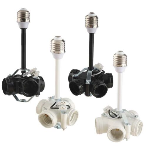 1x E27 to E27 Bulb Base Lamp Holder 2/3/4/5-Head Light Socket with Extender Pole