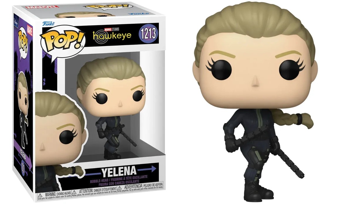 FUNKO POP フィギュア Hawkeye エレーナ・ベロワ 2種 FUNKO MARVEL POP! 1213 HAWKEYE YELENA BELOVA BLACK WIDOW 3.75