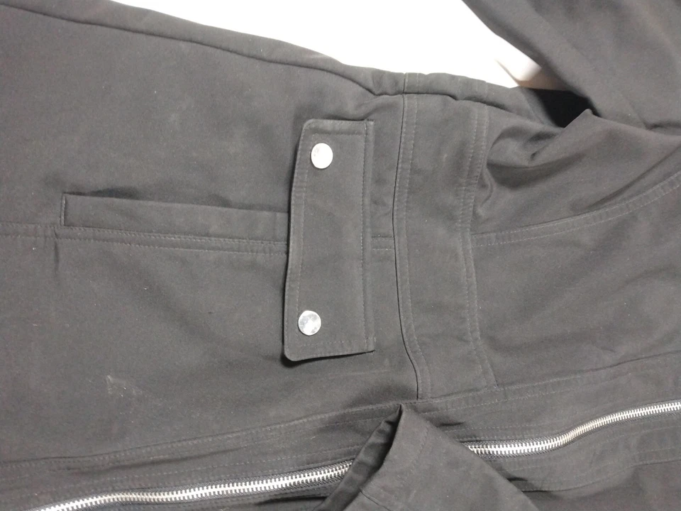 Chaqueta Abrigo Siena Studio Cremallera Frontal Negra Talla Grande Foto 2 de 4