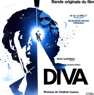 Vladimir Cosma - Diva Original Soundtrack LP (VG/VG) .