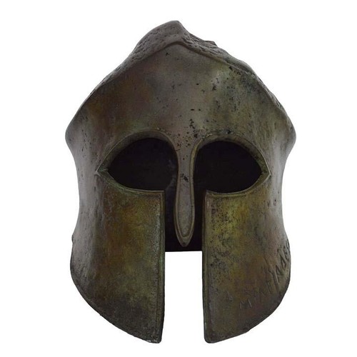 Miltiadis bronze Helmet from Battle of Marathon reproduction - Picture 2 of 5