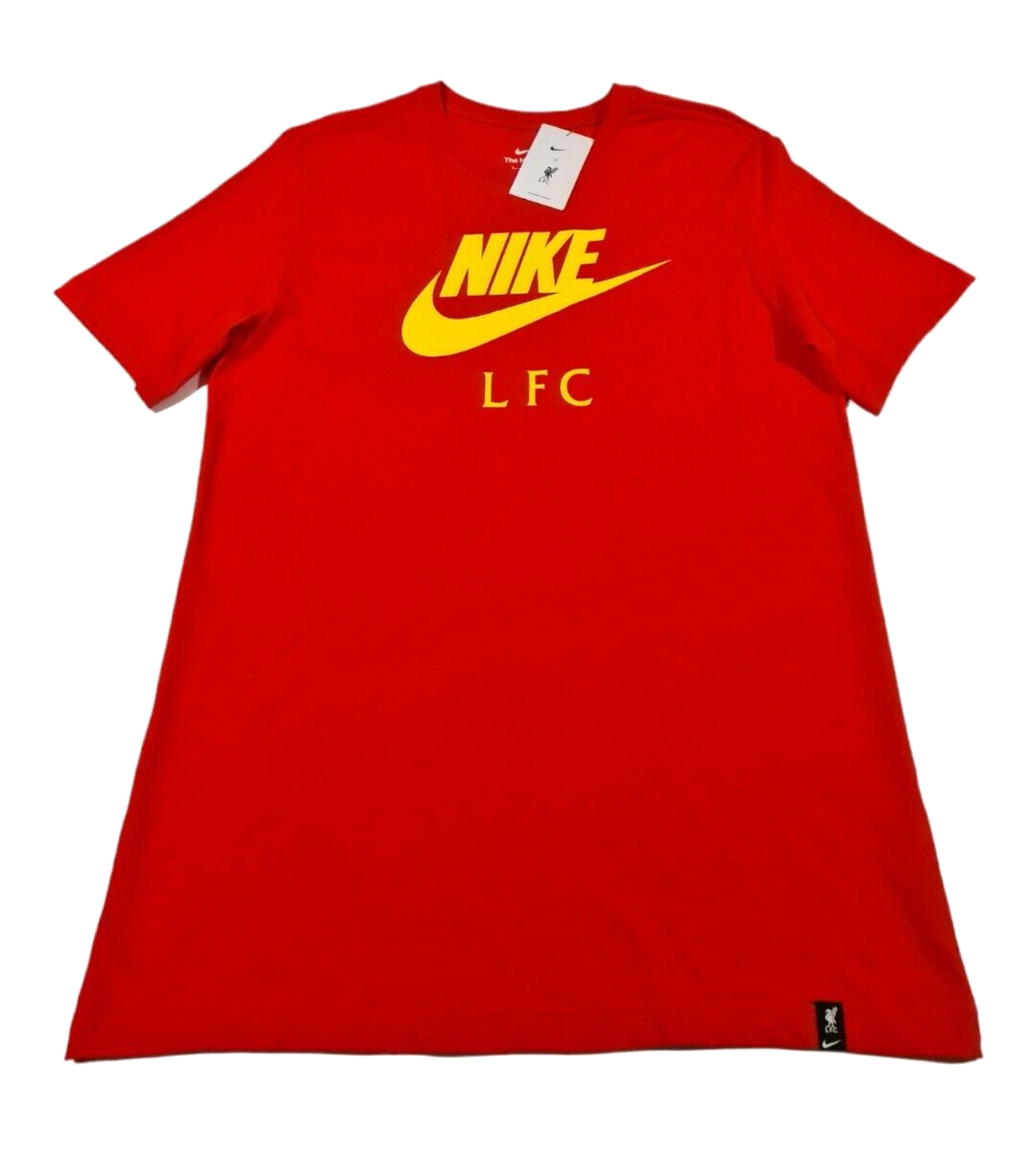 ナイキ　リバプール　LFC ユニフォーム　Tシャツ　Sサイズ Nike Mens Red Liverpool FC Futura T-Shirt Size UK XL 46-47