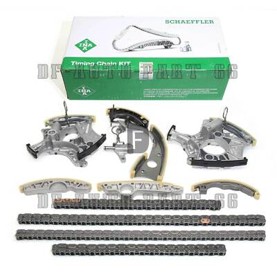 11X INA OEM  Timing Chain Kit For Audi A4 A6 AUK BKH BDW 2.4L 3.2L