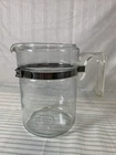 VTG Pyrex Flameware 7826B 6 Cup Stove Top Coffee Percolator 7826H handle