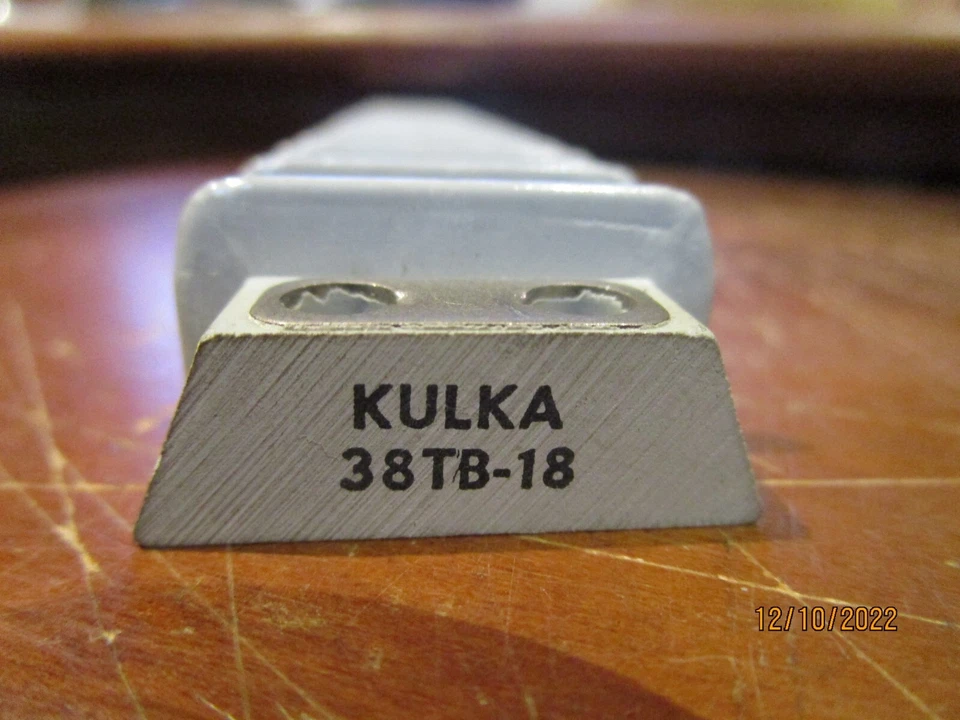 PLACA TERMINAL KULKA 38TB18 X 30, 20 AMPERIOS, 18 SOPORTES, NUEVO STOCK ANTIGUO.EX MILITAR Foto 3 de 3