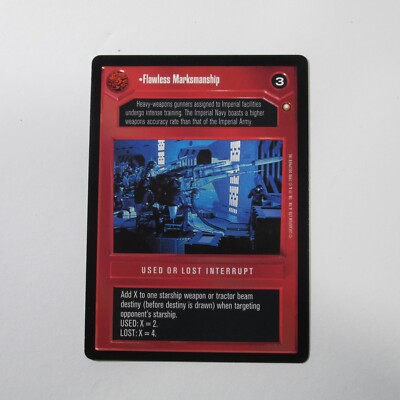 Special Edition (Dark Side) Star Wars CCG Customizeable Card Game SWCCG Singles