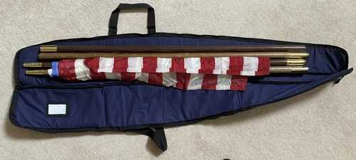 Flag Pole Carrying Case - Padded and Heavy Duty
