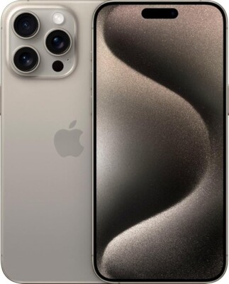 Apple iPhone 15 Pro Max - 256 GB - Natural Titanium (Unlocked) Camera