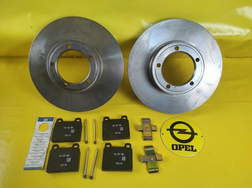 Plaquettes De Frein Opel Monza Senator A Commodore C - Neuf Original - Pièce Ancienne