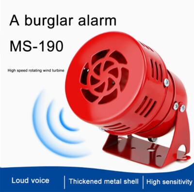 #ad #ad MS 190 Mini Motor Buzzer Firefighting Wind Snail Alarm 220V 24V 12V 110V $206.84