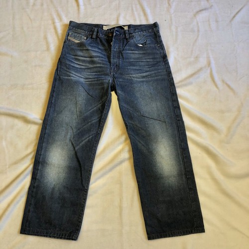 Diesel Men's Button Fly Blue Jeans Size 33x25 RN 93243 CA 25594 | eBay