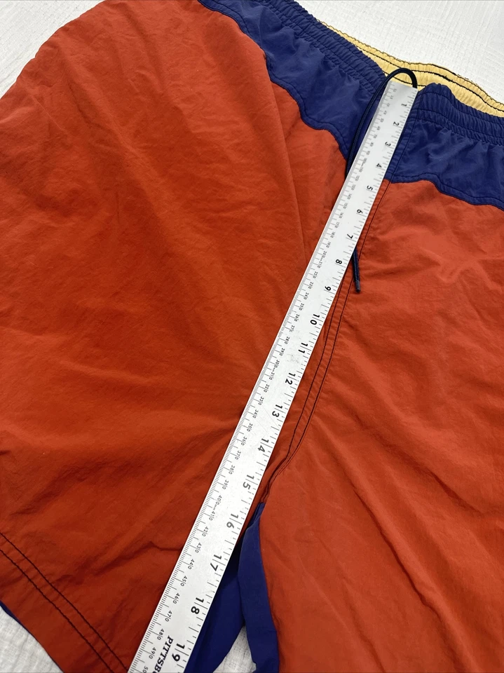 CUTTER & BUCK Mesh Lined Elastic & Draw String Waist Swim Trunks 2XLT Colorblock - Image 4 of 4