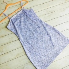 ROMWE Purple Floral Mini Dress Size Small