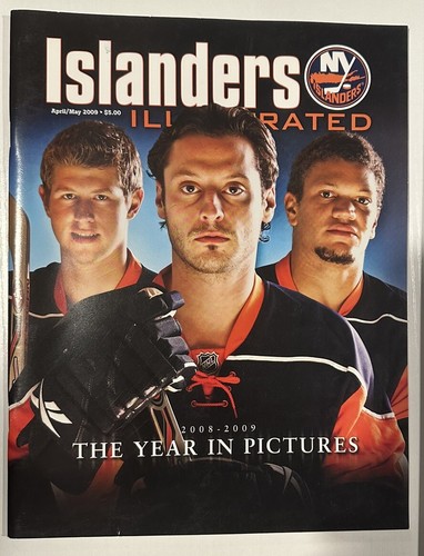 New York ISLANDERS ILLUSTRATED MAGAZINE April May 2009 Okposo Bailey Streit