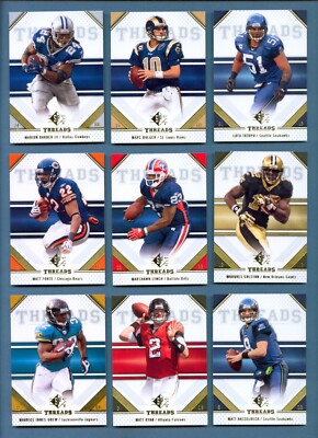 2009 SP Threads #70 MATT FORTE Chicago BEARS Mint
