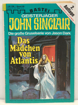 GEISTERJÄGER John Sinclair Band 66 - DAS MÄDCHEN VON ATLANTIS 2. Auflage