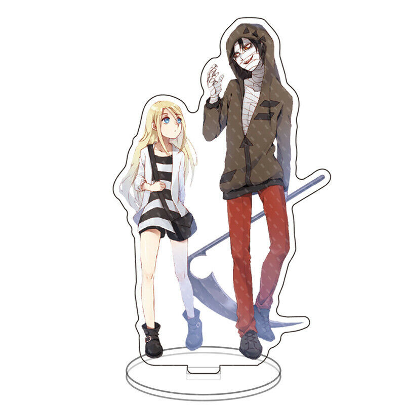 Angels of Death Anime Figure Acrílico Stand Model Brinquedos, Ray e Zack  Figuras de Ação, Decoração