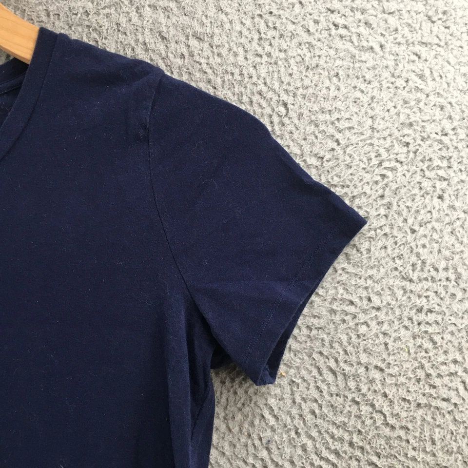 Camiseta Michael Kors Mujer L Azul Manga Corta Pullover Cuello Redondo Informal Foto 4 de 4