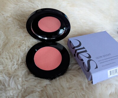 Saie | Glow Sculpt Cream Highlighting Blush in Peachglow 