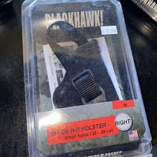 Blackhawk 73NH07BK-R Hip Holster Size 05 Small Autos .22 to .25 Caliber New