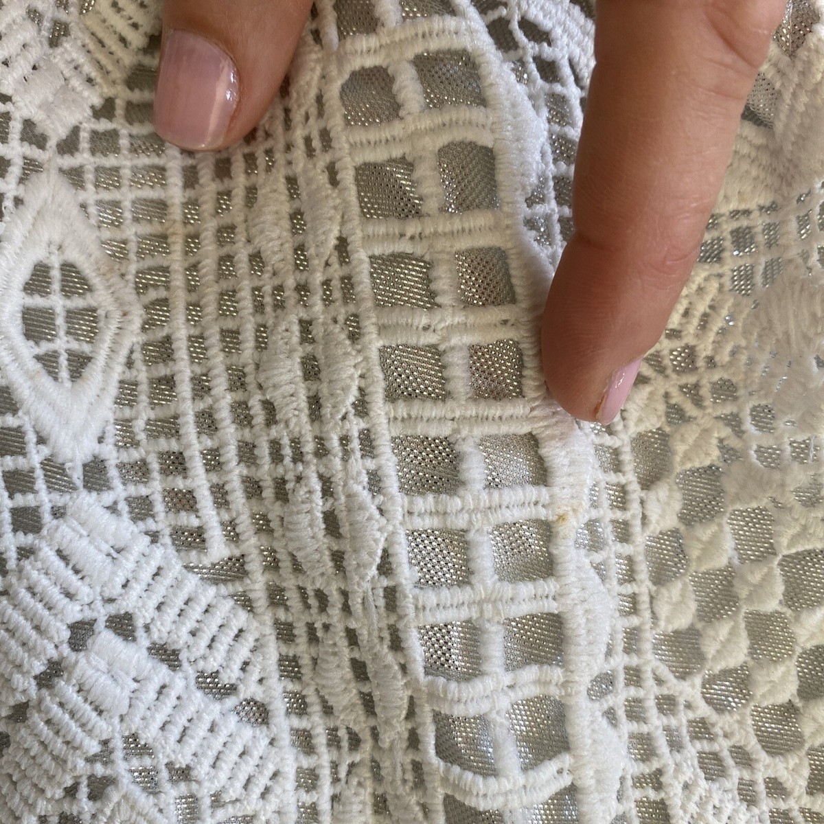 white christmas dresses Dalton Backless Crochet Maxi Dress main image 0