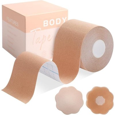 Set of 3 boxes new Boob Tape in nude.