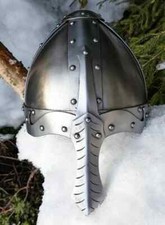 SCA LARP Norman Viking Norse Helmet Armor Replica Viking Helmet