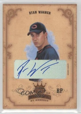 2004 Donruss Diamond Kings Bronze Signatures 31/100 Ryan Wagner #78 Auto 13st