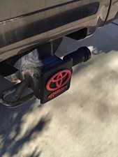 Lifetime Warranty Toyota 4runner Tacoma Sequoia Tow Hitch Cover Logo