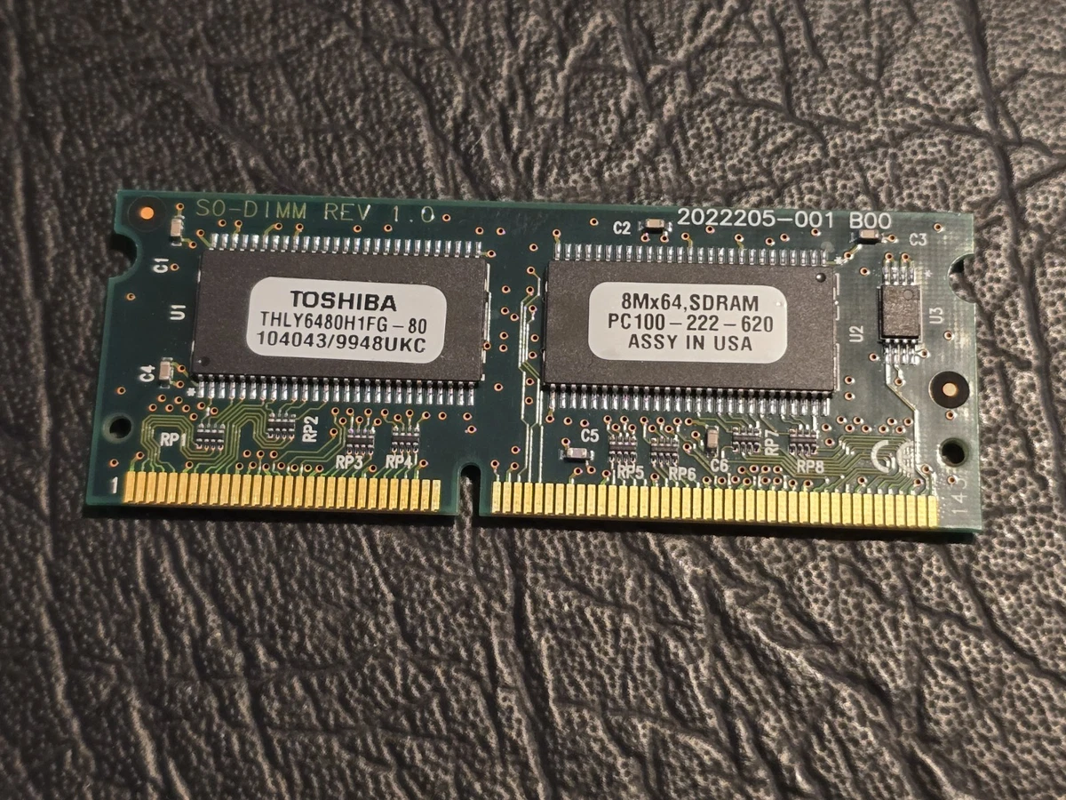 Cache Mémoire RAM Pour Toshiba NB200 NB250 - Référence AP0E7000700 - Occasion