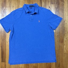 Polo Ralph Lauren polo Shirt Mens XL Classic Fit Cotton Classic Preppy Blue