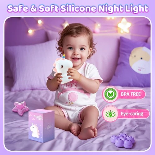 One Fire Unicorn Night Light - Thumbnail 2