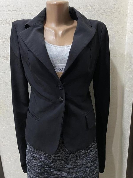 Women Patrizia Pepe Blazer Black 36 / S / 44