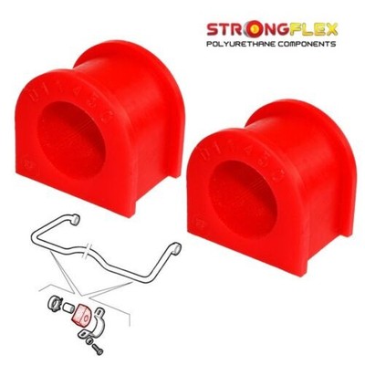 Stabilisatorbuchsen Hinterachse Für ALFA ROMEO 75 Rot STRONGFLEX