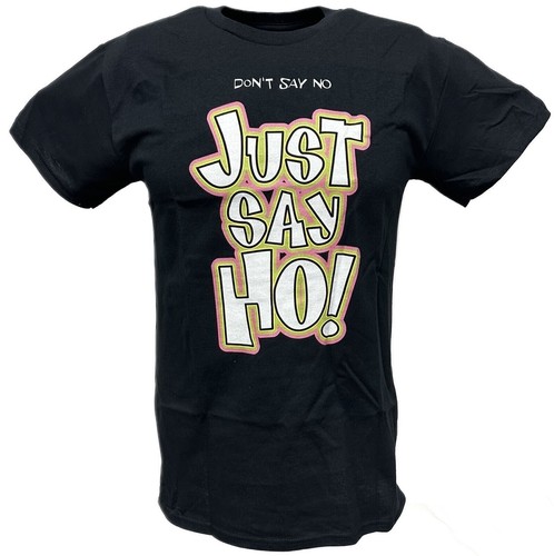 Godfather Don't Say No Ho Train Mens Black WWF T-shirt - 第 5/6 張圖片