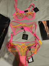 NWT Honey Birdette Saskia 3 Piece Set 32A, M, M 270 new