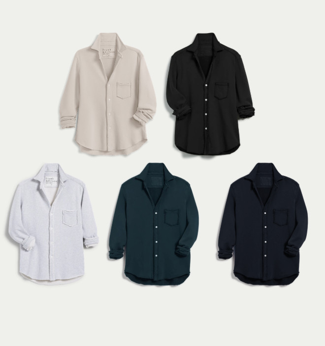 Brand New Frank & Eileen Eileen Relaxed Button Up Shirt Multiple Colors & Sizes