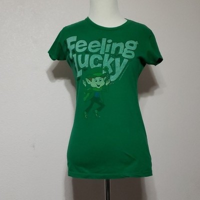 Feeling Lucky Green Top Size L