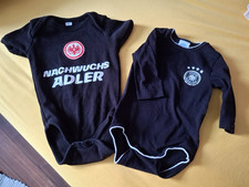 Nachwuchs Adler  Eintracht Frankfurt Baby Body´s Sanetta schwarz Gr. 56/62 top