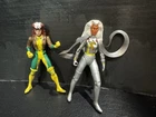 Vintage X-Men Action Figure Lot: Rogue & Storm (Toy Biz 1990s)