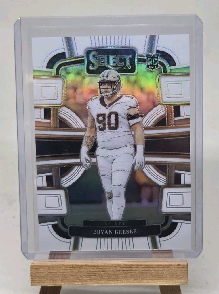 2023 Panini Select - Concourse Bryan Bresee #72 White Prizm /35 (RC)