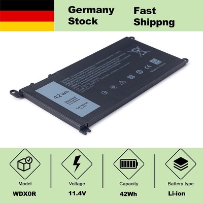 WDXOR WDX0R Akku für Dell Inspiron 15 5567 5568 13 5368 7368 7569 7579 FC92N