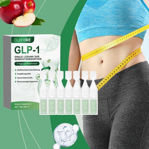 GLP-1 Soluzione Orale,Gocce Orali Sane,Integratore Naturale Goccia per DonnaUomini Veloce - Foto 5 di 17